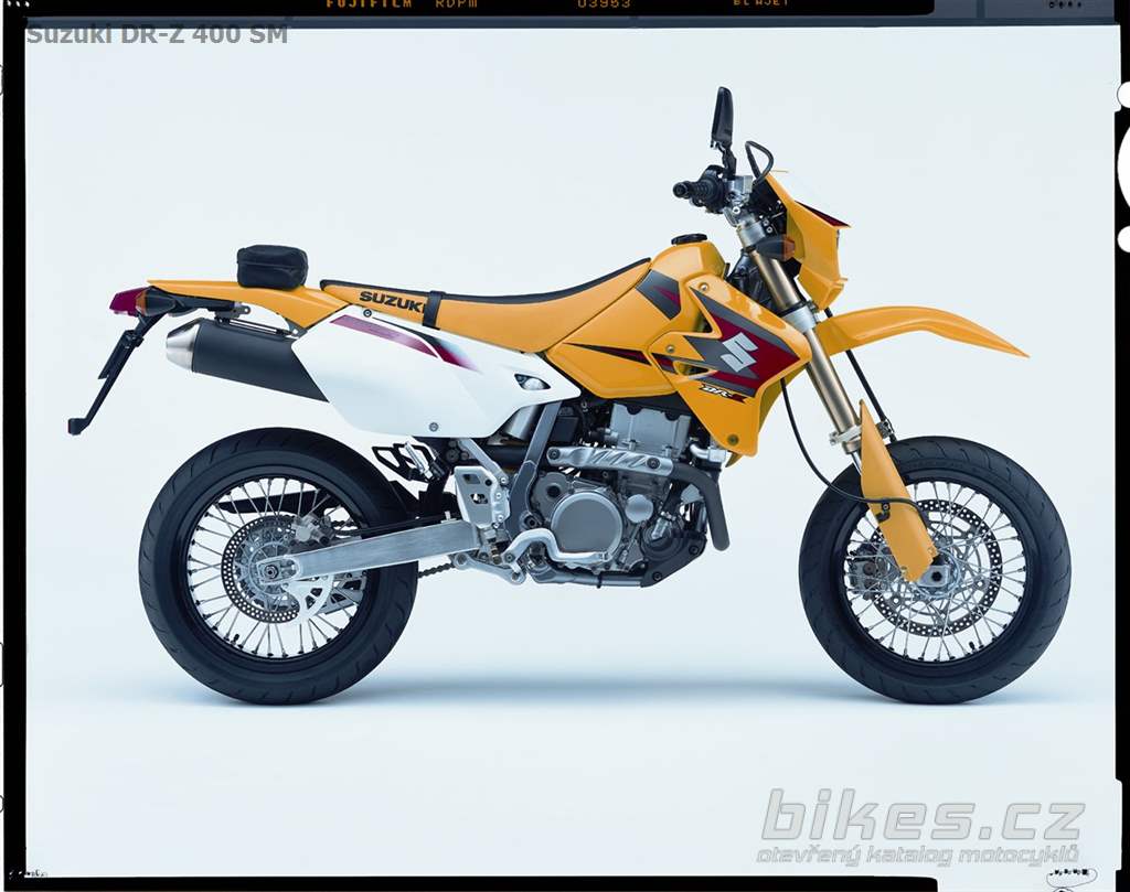 Suzuki DRZ 400 SM (2006) názory motorkářů, technické